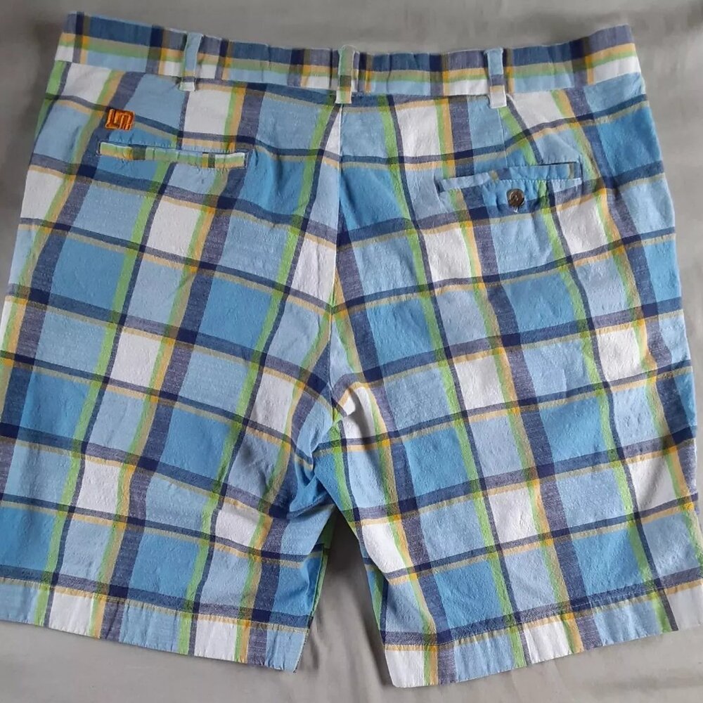 LoudMouth Plaid Golf Shorts Size 40 J